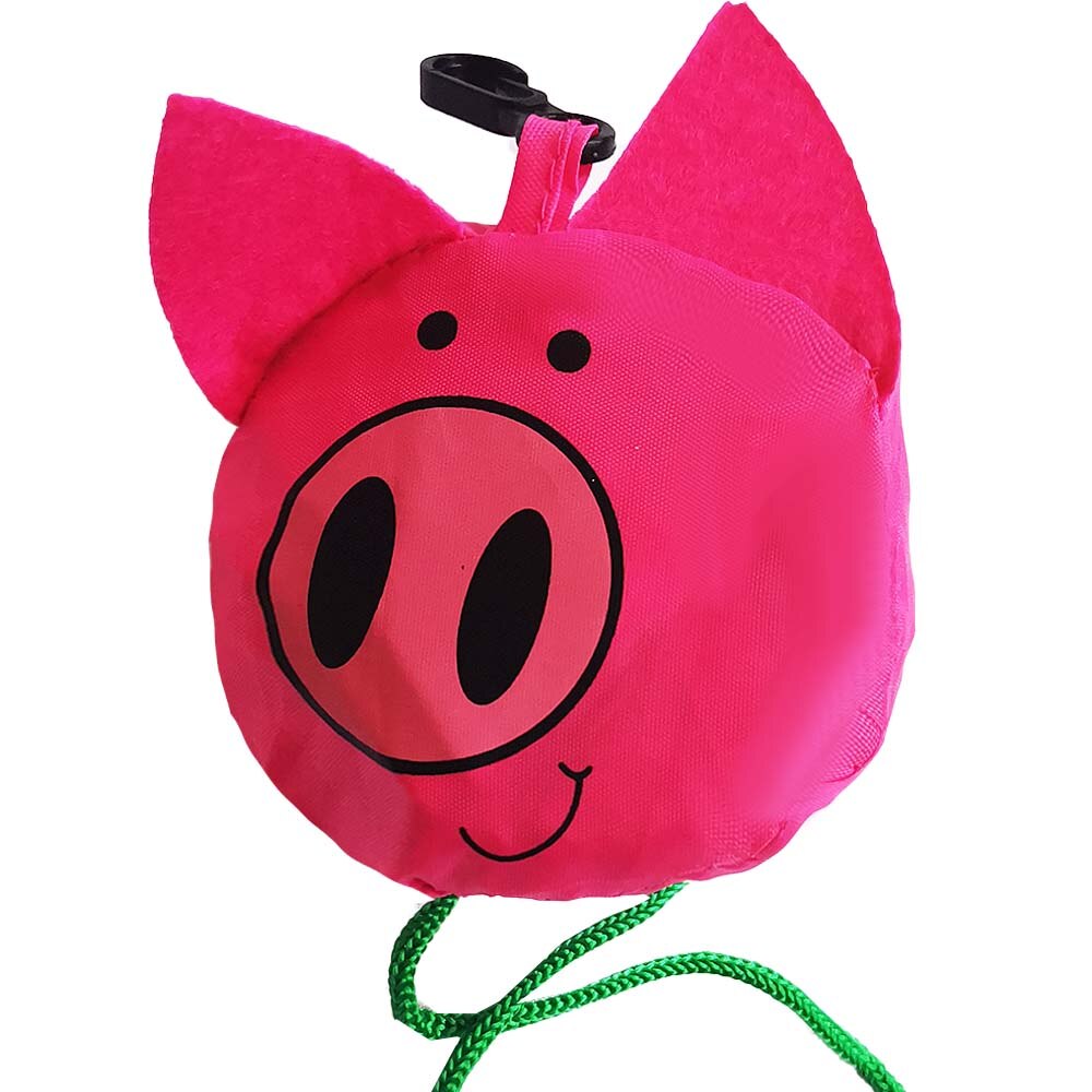 flower reusable shopping bag animal shopping bag nylon bag animal foldable bag promotional bags folding flower shopping bag: color 14