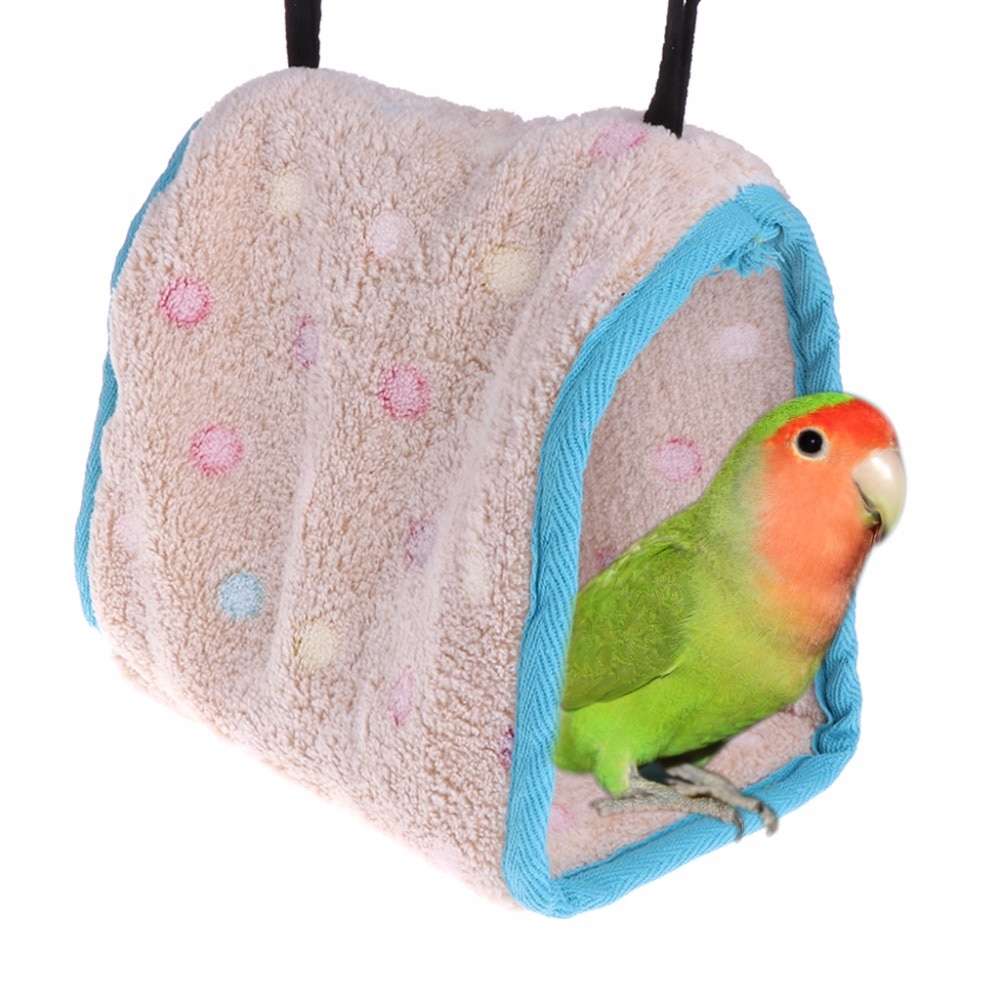Vogel Nest Haus Winter Warme Papagei Haus Bett Hän Produktbild-Vorschau 6