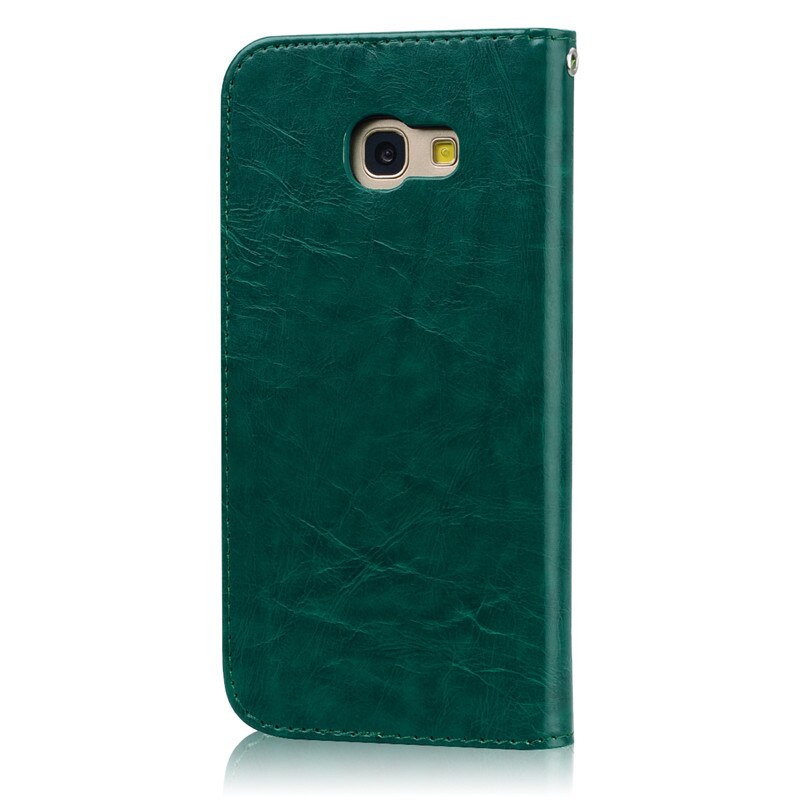 Skórzane etui z klapką do Samsung A5 2017 przypadku Galaxy A5 2016 A510 A510F luksusowy portfel etui do Samsung Galaxy A5 2017 A520F okładka