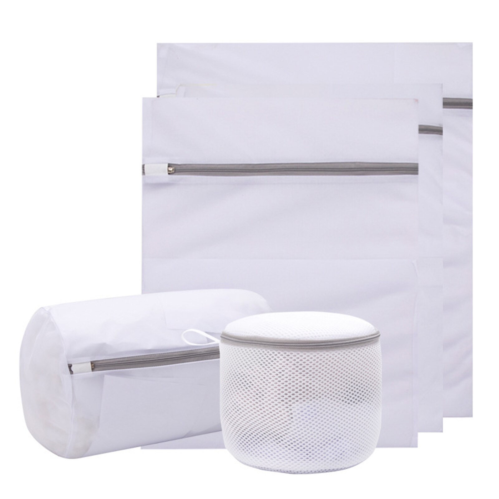 Wassen Waszak Kleding Zorg Bescherming Net, fijn Gaas Beha Tas Lingerie Netto Zak Wasmachine Polyester Wasserij Wassen Tassen: B- 5 PCS