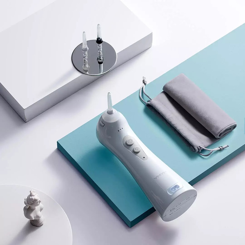 Xiaomi YMYM Portable Tooth Cleaner YF1 Tartar Nemesis Pulse 0.6mm Water Massage Gingival Tooth Cleaner Oral Hygiene Dental care