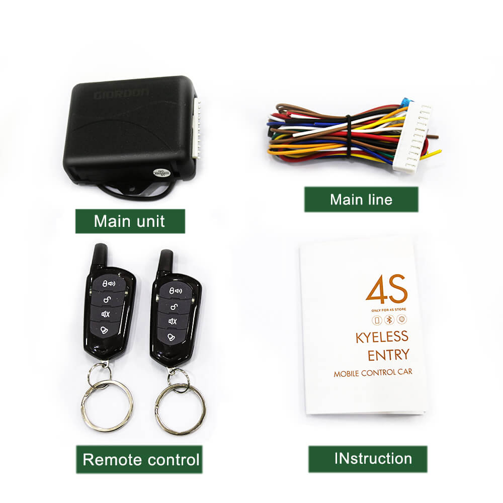 PKE Keyless Entry Car Remote Central Door Lock Remote Control Car Alarm Systems Central Locking withAuto Remote Central Kit