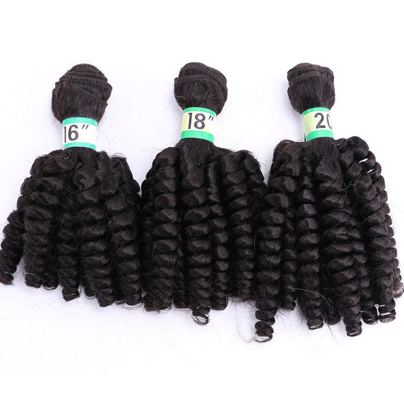 Synthetic Afro Ombre spring twist hair bundles extension 3 pieces one lot hair weaving for full head hair Dream ice’s: #2