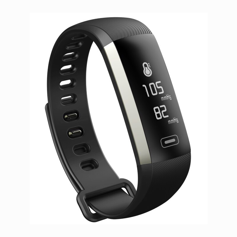 M2 Pro Smart Polsband Armband Fitness Tracker Bloeddruk Zuurstof Oximeter Passometer Hartslag Tracker App Voor iOS Android: Black