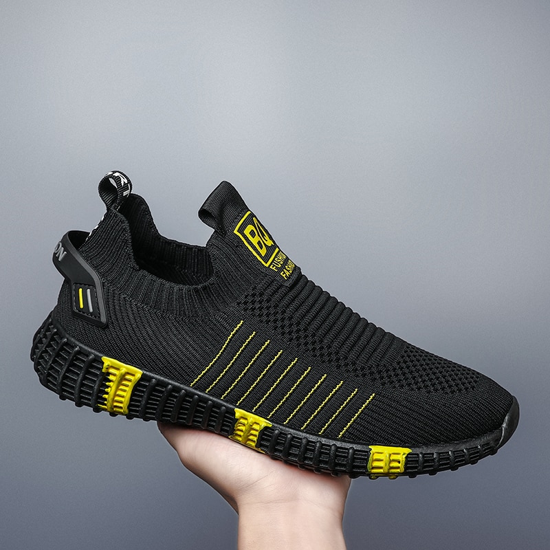 Mænd sneakers tenis sommer åndbare mandlige fodtøj mesh sko til mænd snøre vandre afslappet sko udendørs