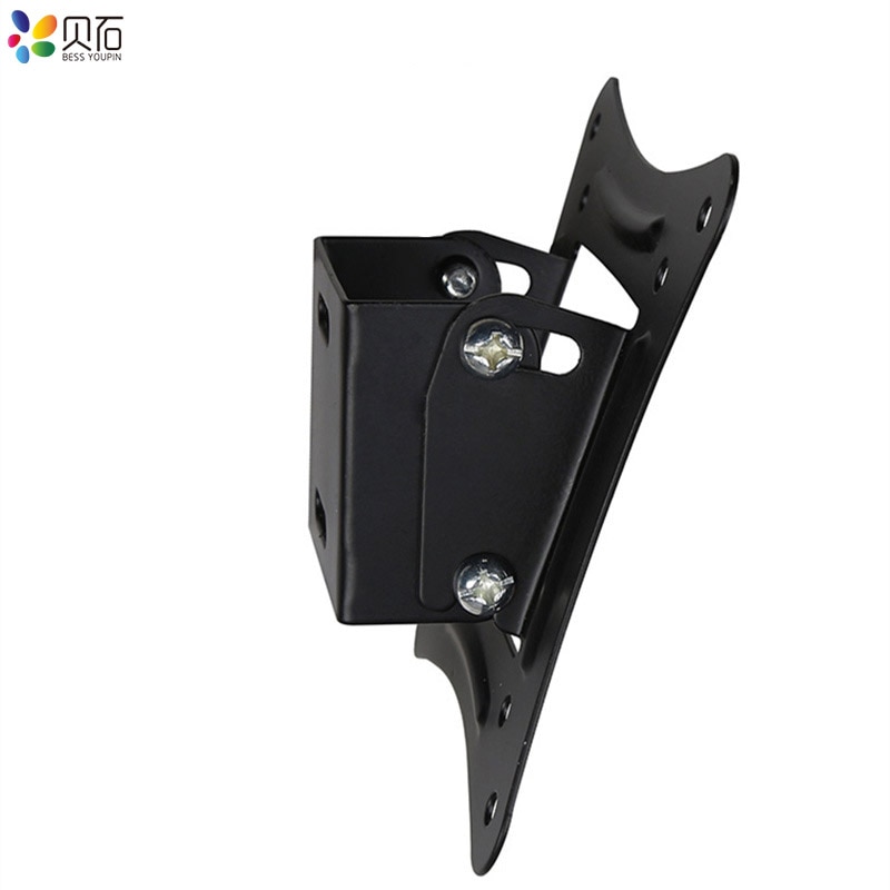 Universal TV Wall Mount Bracket Fixed Flat Panel TV Frame Stand Holder 15 Degrees Tilt Angle for 14-26 Inch LCD LED Monitor