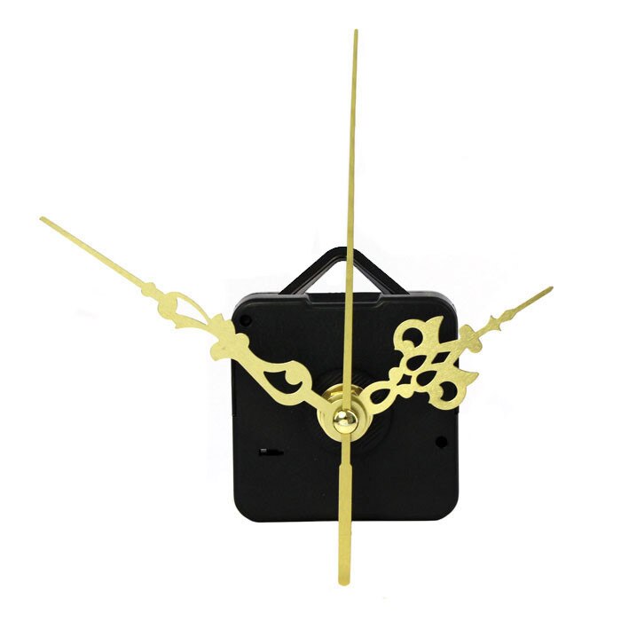 Quartz Clock Modern Quartz Clocks Home Decoration Movement Mechanism DIY Quartz Needle Repair Parts Gold + Hands