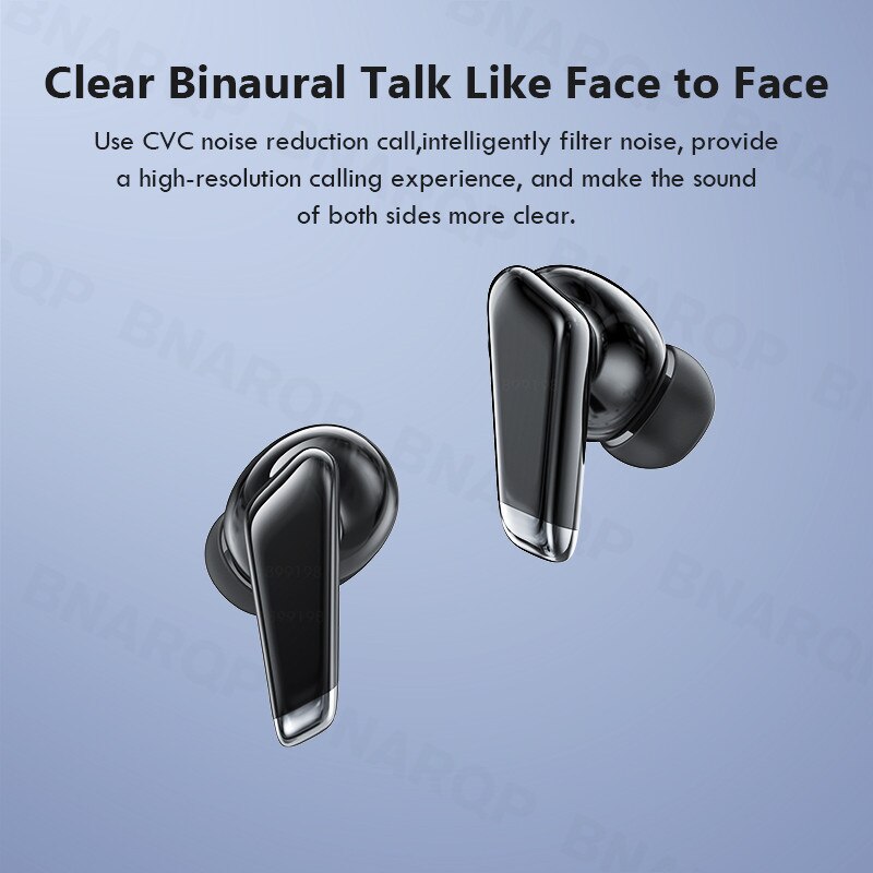 Bluetooth Headphones - 9D HIFI Sound, Waterproof IPX5, 300mAh Charging Case, LED Display, Noise Reduction