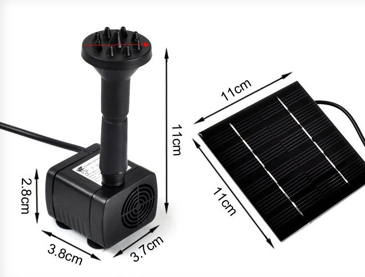 Founta rpumpen für Gartenwasserfunktionen 0×8×5 Dc12v r