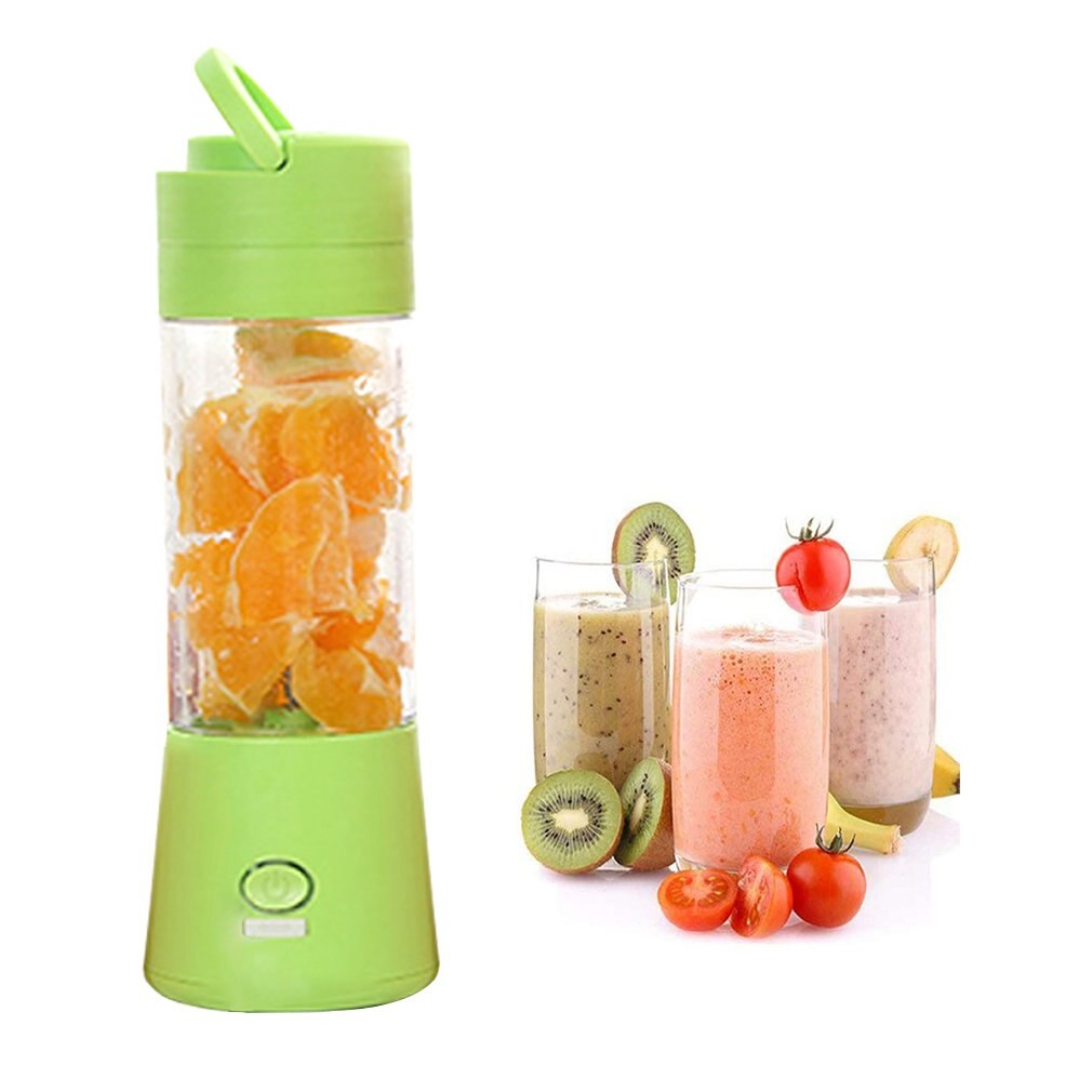 Usb Opladen Draagbare Elektrische Fruit Juicer 380Ml Mini Elektrische Sap Cup Blender Cup Voor Shakes En Smoothies