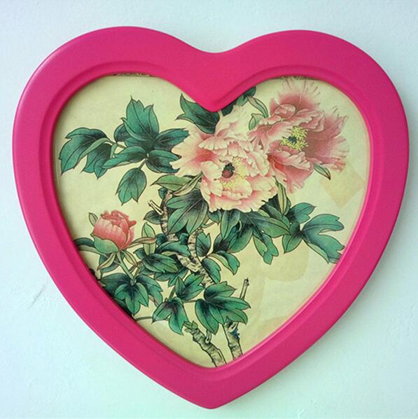 12 inch Heart-shaped Photo Frame European classic Picture Frame