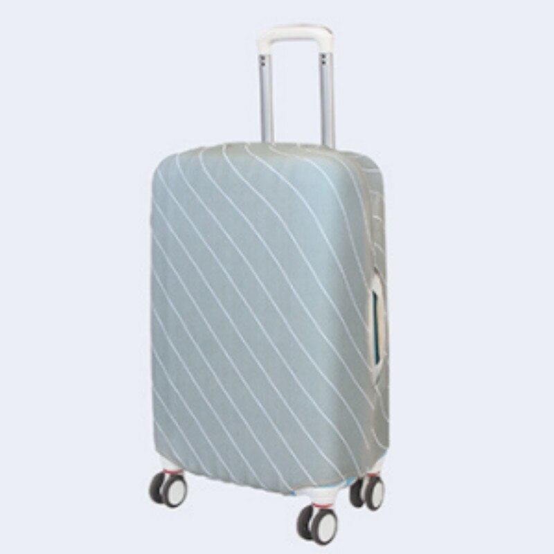 Koffer Reizen Trolley Beschermhoes voor 18-30inch Elasticiteit Bagage Case Cover: gray / M