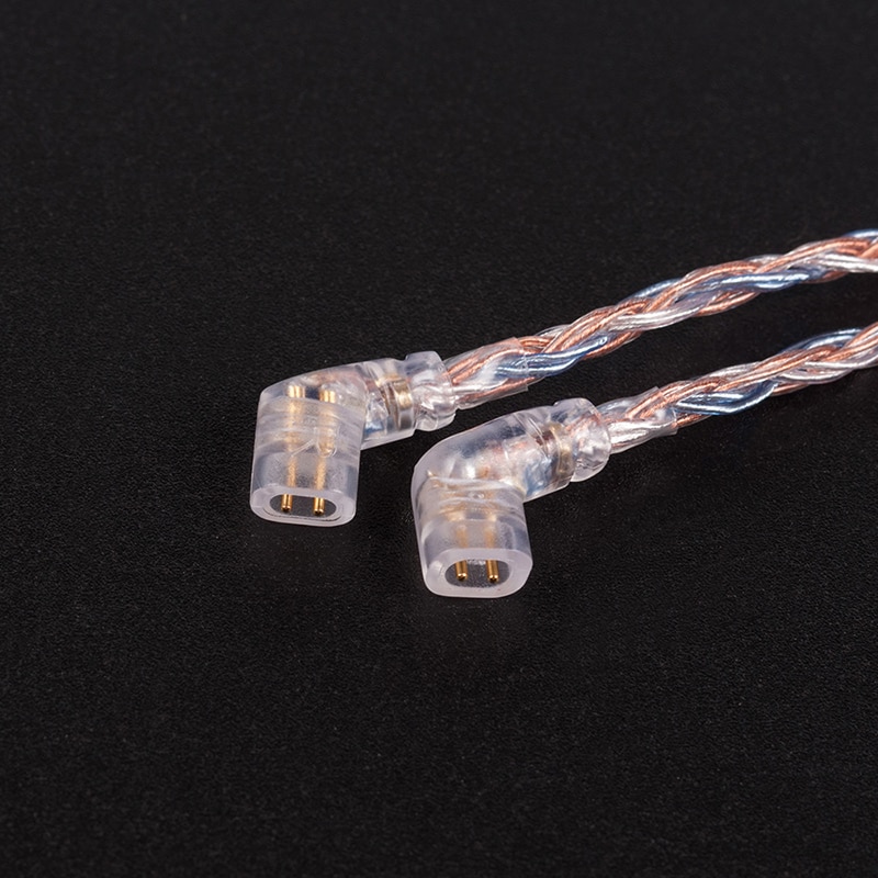 KBEAR 16 Core Upgraded Silver Plated Copper Cable 2.5/3.5/4.4MM With MMCX/2pin/QDC TFZ For KZ ZS10 ZSN Pro ZSX BLON BL-03 V90