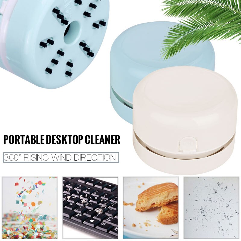 Mini Vacuum Cleaner Mini Vacuum Cleaner Desk Universal Table Clean Pencil Desktop Cleaner Robot Cleaner Dust Office Shcool