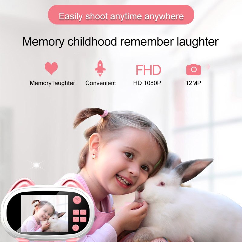 2 zoll bildschirm spielzeug kamera pädagogisches mini digital foto kamera 8MP fotografie geburtstag kühlen kinder kamera für kinder K01