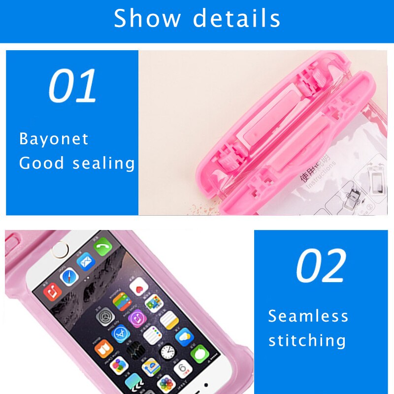 Pływające wodoodporna etui na szyję pasek na szyję smycz wielofunkcyjne podwodne TPU sucha torba dla Huawei Honor 10 P20 Lite dla iPhone 7