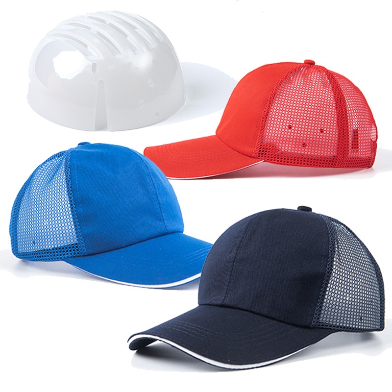 Bump Cap casco di sicurezza sul lavoro estate traspirante sicurezza anti-impatto caschi leggeri moda Casual protezione solare cappello protettivo