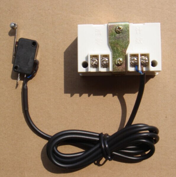 Digital 5 Digit LCD Punch Counter with Resetpause Button with micro switch