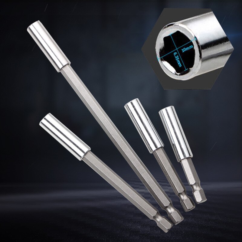 Inner hexagon batten head extension rod Extension Bit Set 1/4" Hex Rod Long Handle Shank Magnetic Screwdriver Bit Hand Tools