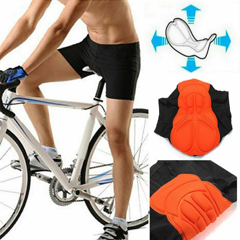 Mens 3D Padded Underwear Cycling Shorts Bicycle Road Mountain Bike Biking Pants