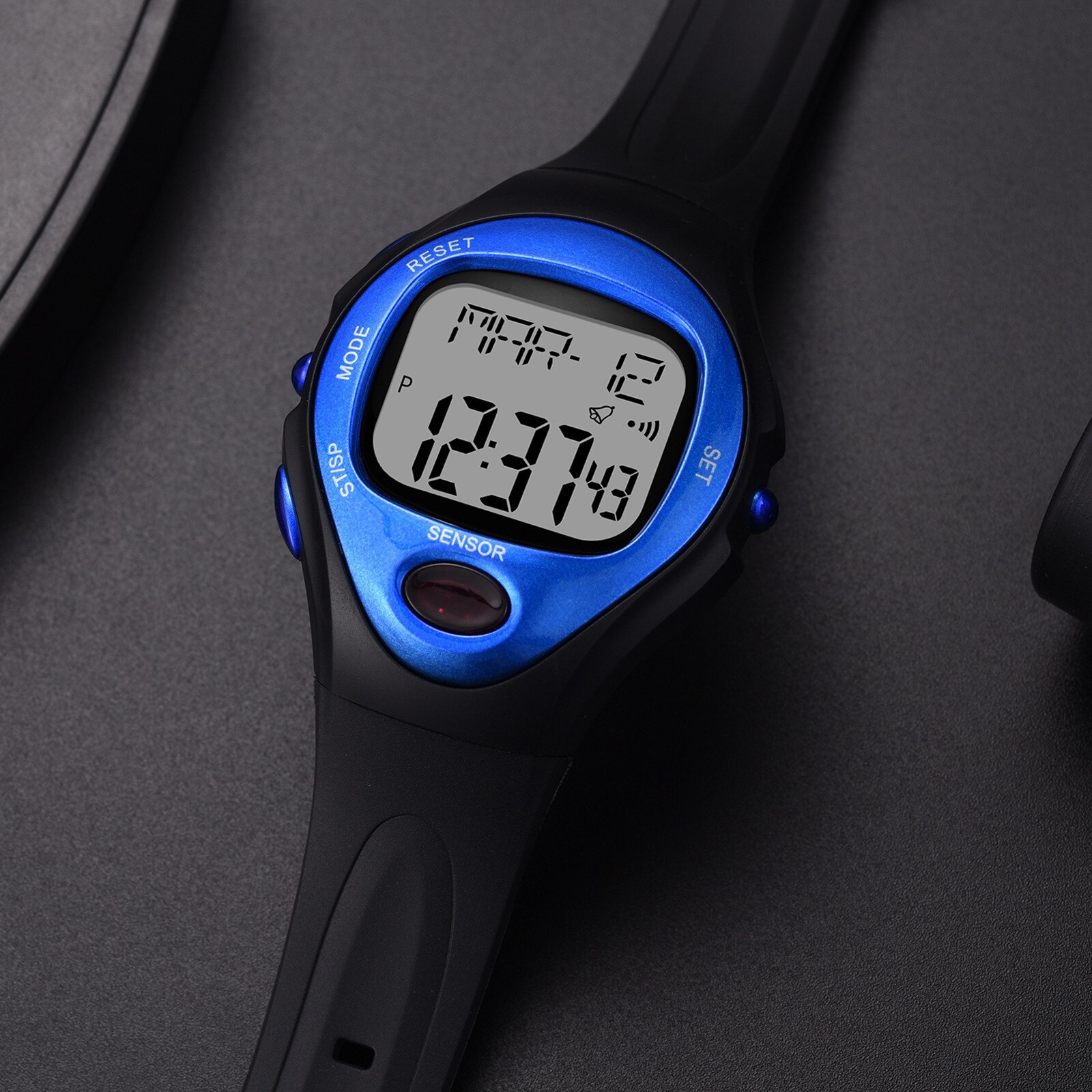 1PC Man Heart Rate Monitoring Multifunctional Sports Electronic Watch часы мужские наручные zegarki meskie zegarek meski