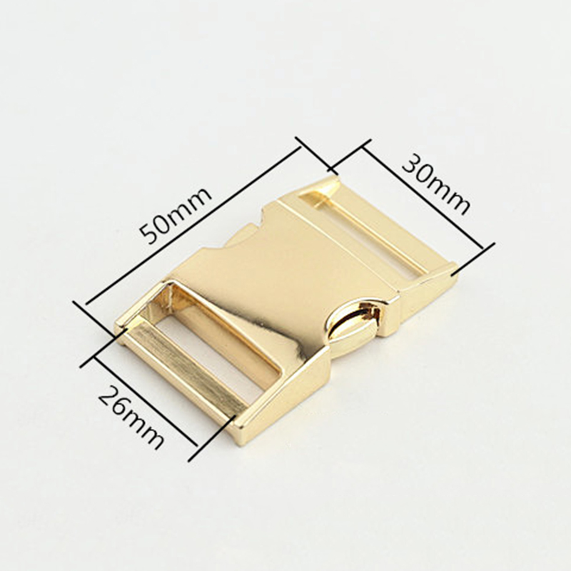 1Pcs Metalen Rugzak Band Gesp Quick Side Release Gesp Voor Diy Tas Bagage Outdoor Rugzak Riem Riem Singels Lether craft