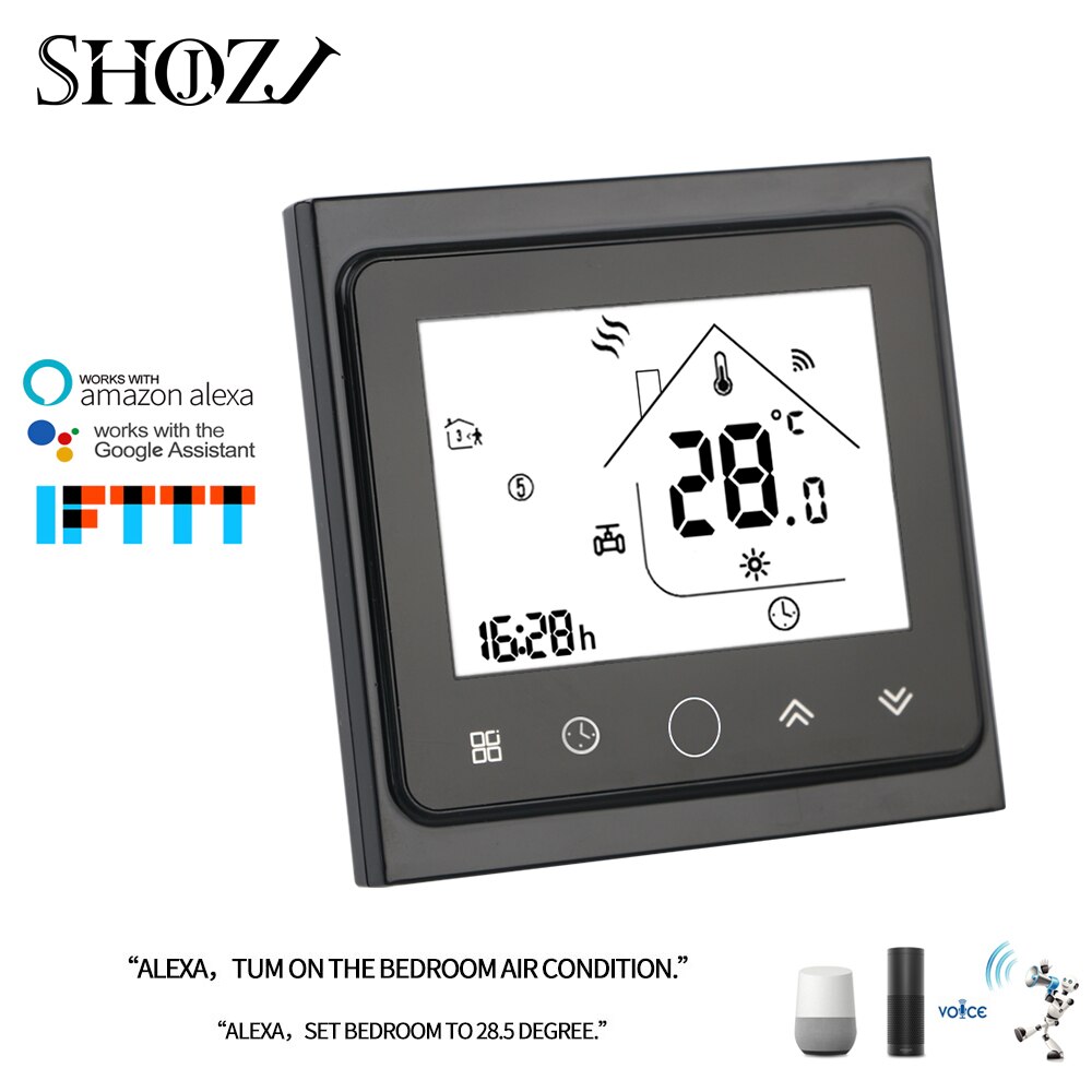 TUYA LIFE WiFi Gas Boiler Heating Thermostat Temperature Controller Alexa Google Home Control Thermoregulator for smart house