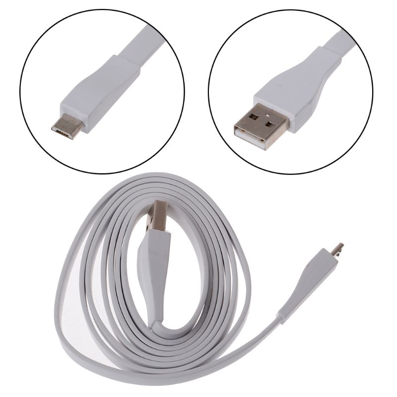 1.2m Micro USB PC Charger Flexible Cable Data Transfer USB Extension Cord For Logitech UE BOOM MEGA Wireless Bluetooth Speaker