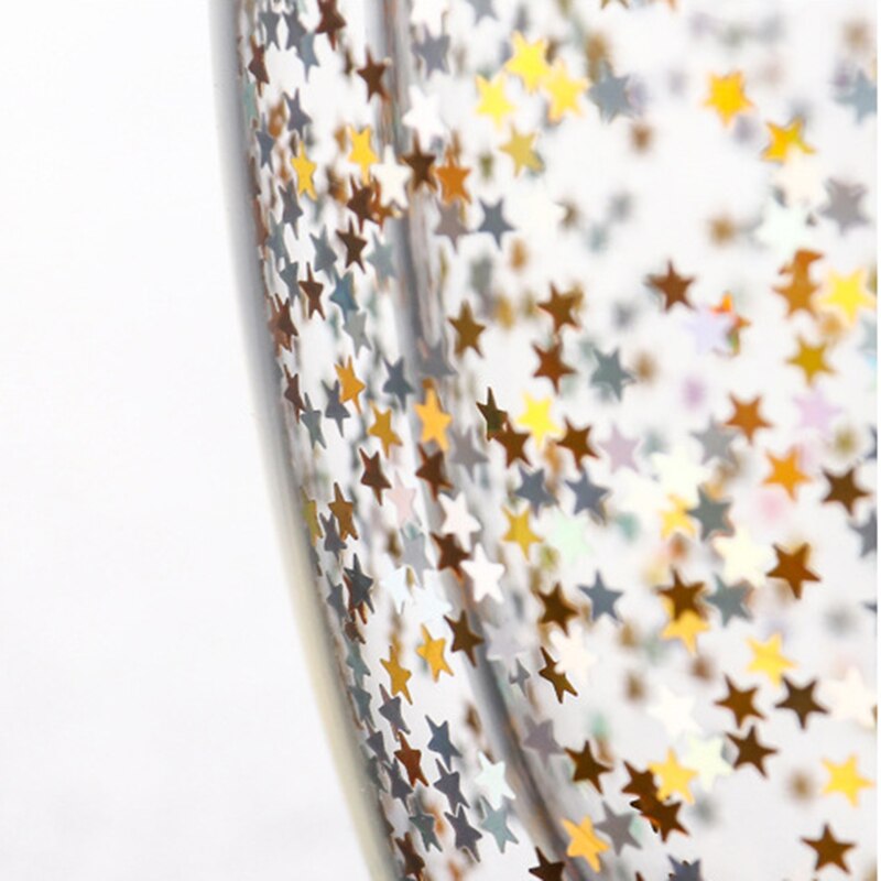 Taza de café de vidrio transparente, vaso de cristal resistente al calor de doble fondo, creativa estrella del cielo, Taza de leche de lentejuelas para whisky y cerveza, 2 uds.
