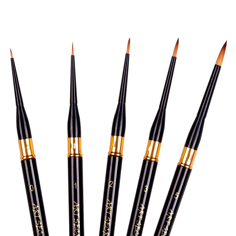 Royal and Langnickel - Platte Borstel Set - Goud Taklon - Verschillende Set van 3