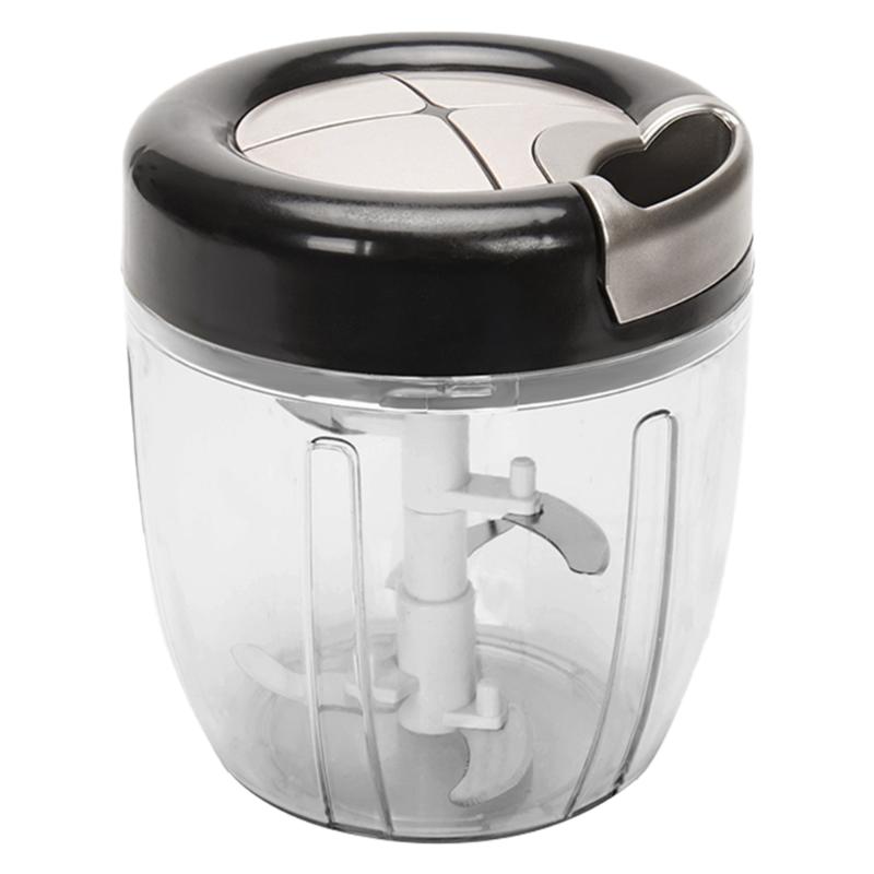 Picadora manual de frutas y verduras, cortadora de verduras manual, ralladora de carne, molinillo de cebolla y nueces, picadora, trituradora, herramientas de cocina: Mi