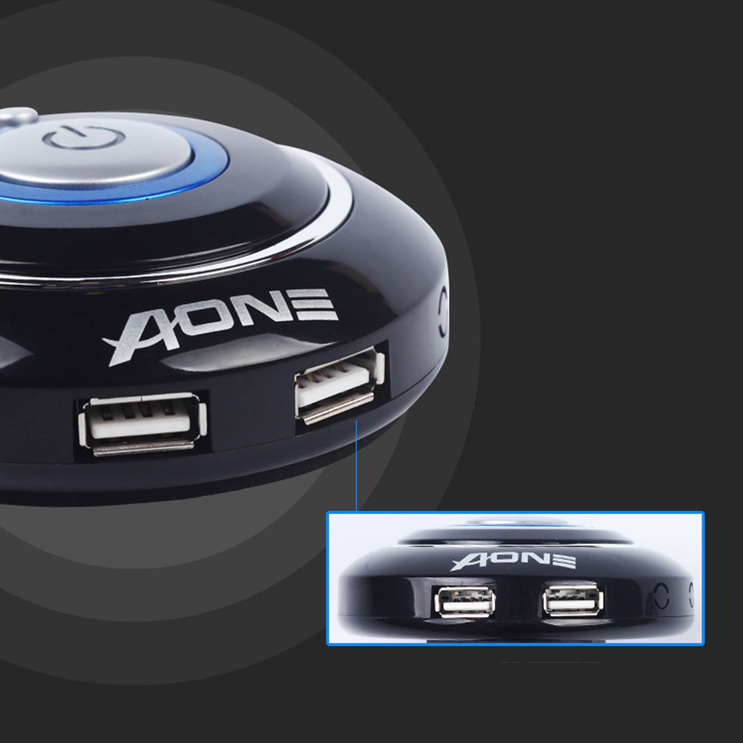 Vonets 1.2M Desktop Pc Computer Case Schakelaar On/Off Reset Met Dual Usb-poorten Power Reset Knop led Verlichting Verlengsnoer