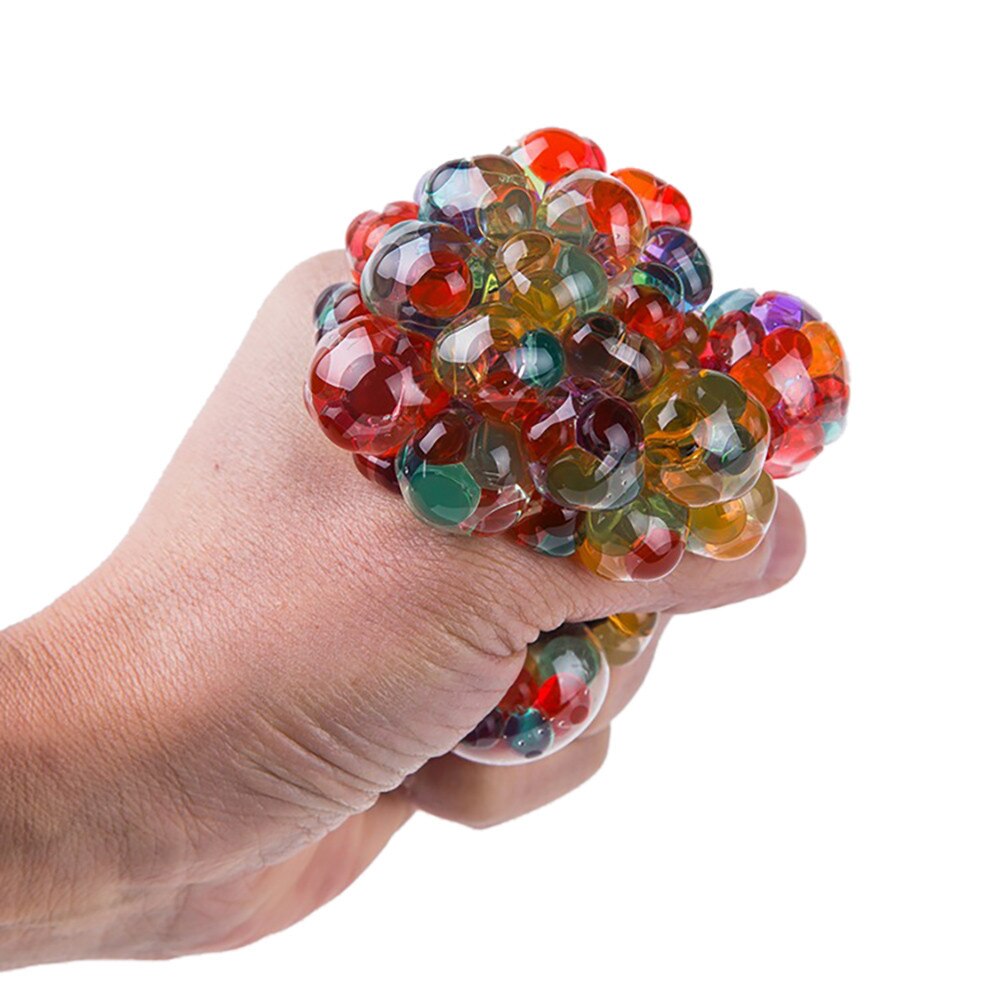 Schwammig Regenbogen Ball Squishy Spielzeug Squeezable betonen Nette Spielzeug Klebrige betonen Linderung Ball Anti-betonen-Ball Juguetes Spielzeug: C