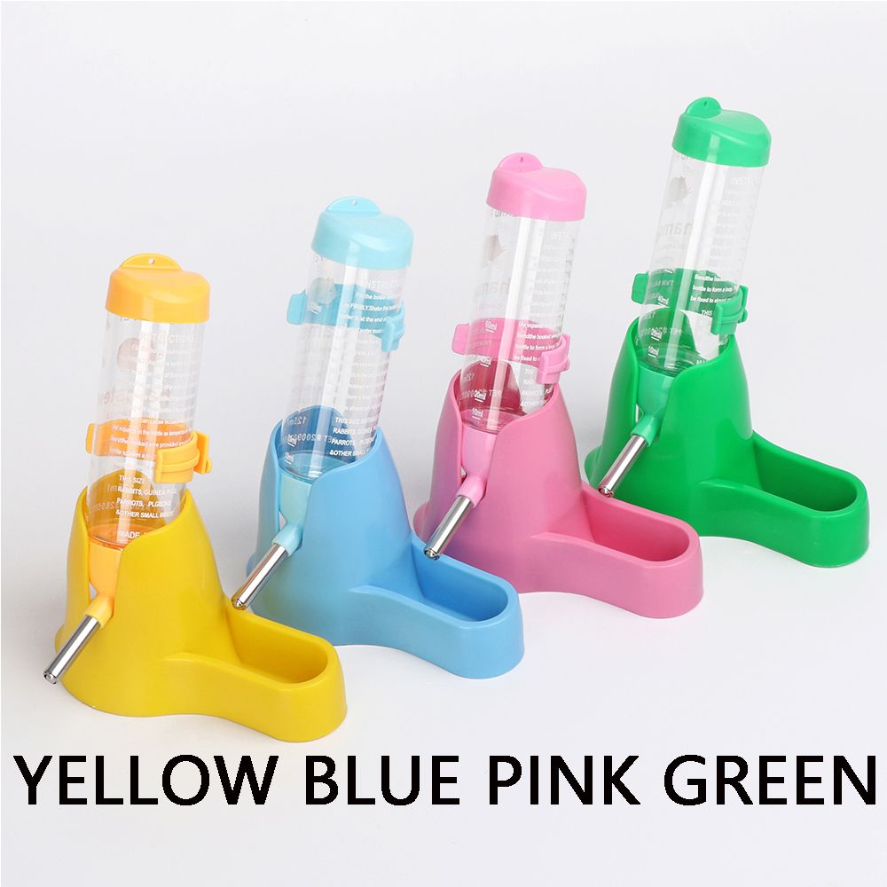 Contenedor de comida para mascotas, alimentador, accesorios para animales pequeños, dispensador automático, dispositivo de alimentación, botella de agua para hámster