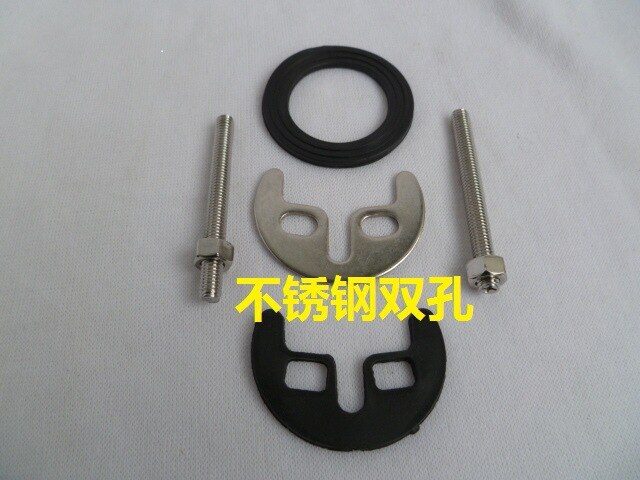 Pieza de herradura de grifo de un solo orificio, accesorio de fijación de montaje, instalación, varilla de tornillo, herramienta de manga de reparación