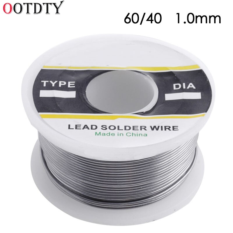 100g 1.0mm 60/40 flux spole/rør tin blyharpikskern... – Vicedeal