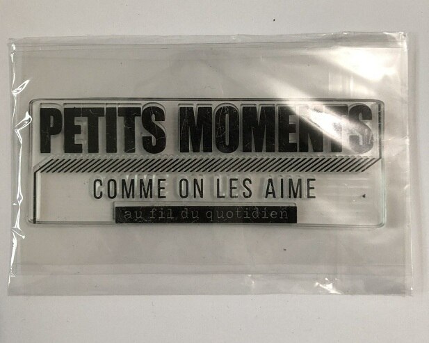 French Transparent Clear Stamp for DIY scrapbooking seal Card Making C289: 4 7x10cm