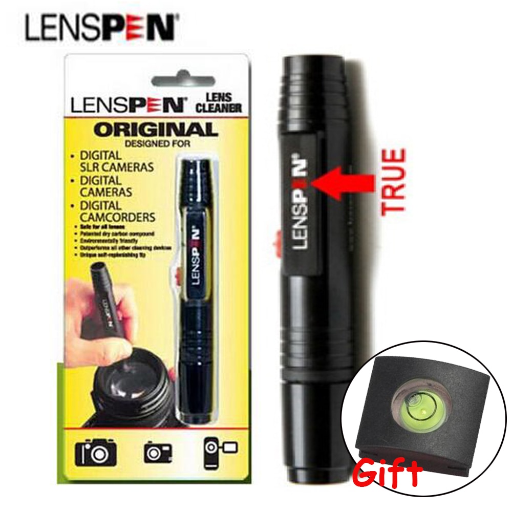 100% Originele Echte Lenspen Lp-1 Dust Cleaner Camera Cleaning Lens Pen Borstel Kit Voor Canon Nikon Filter dslr Slr Gratis