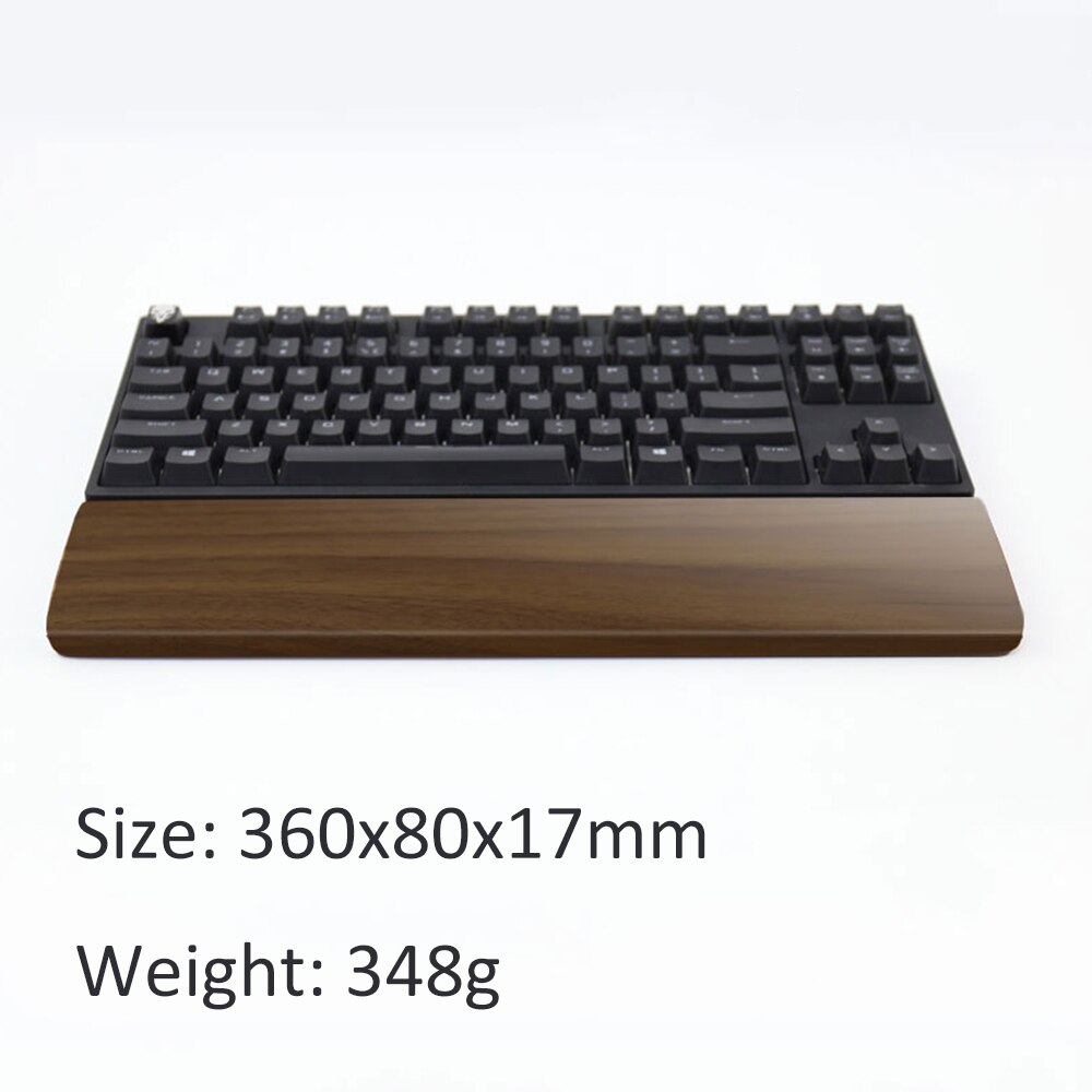 Massief Houten Mechanische Gaming Toetsenbord Handrust Voor Filco Cherry Ikbc Toetsenbord Gebruik Polssteun Hout Lade Voor 60 104 toetsen Keyboard: type4