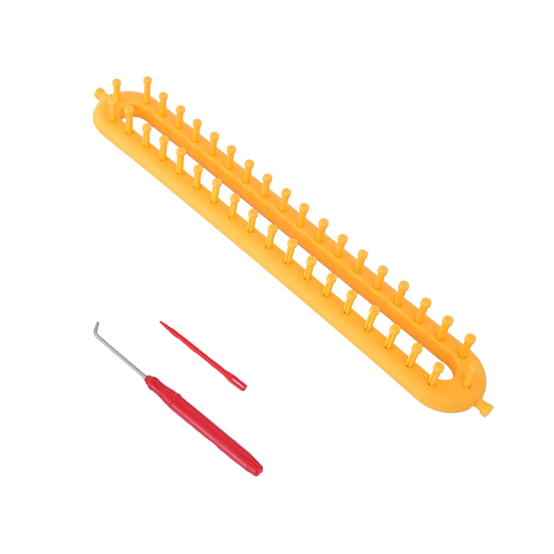 Knitting Loom Kit for Knitting Lovers Scarf Hats Shawl Making Tools 40JA: 36CM braider