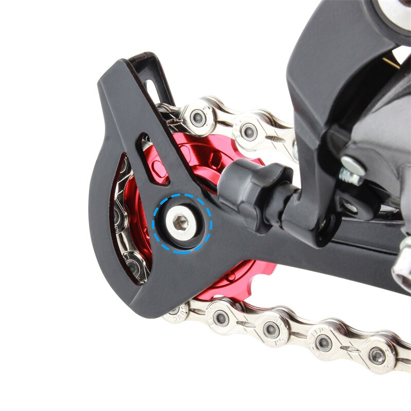 MUQZI-poleas de acero inoxidable para bicicleta de montaña, tornillo Jockey M5, Perno de rueda de guía, desviador trasero, piezas de ciclismo, 2 uds.