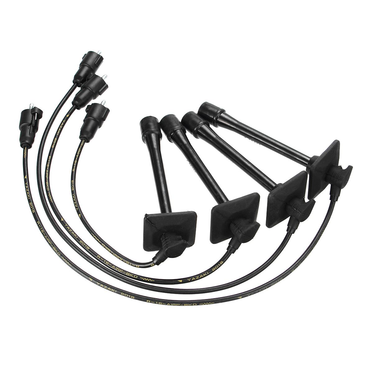 4pcs Ignition Spark Plugs Wire Cable 9091922400 For Toyota Camry Solara