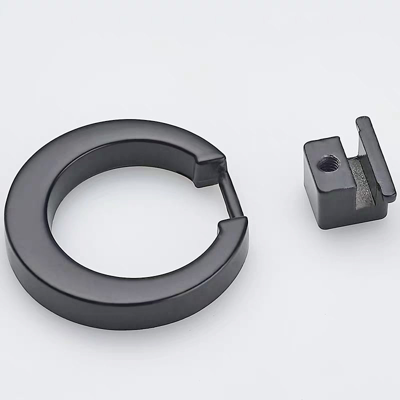 40mm runde türgriffe, farben gold, silber, schwarz, ring aus zinklegierung, für möbel, schubladen und schränke