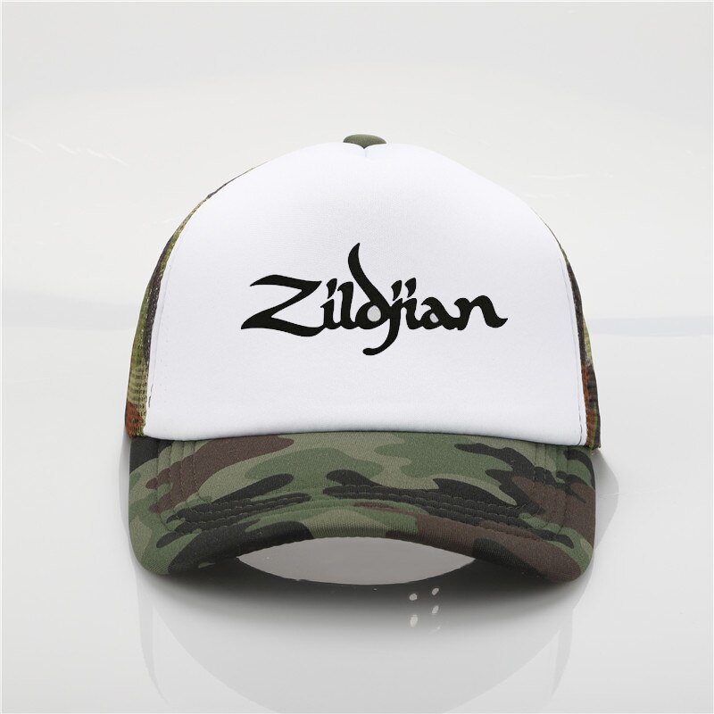 Zildjian-sombreros de béisbol ajustables para hombre y mujer, gorras de béisbol con grafiti, Snapback, unisex: Black