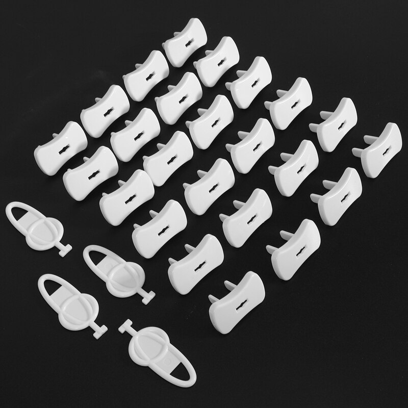 Baby Proofing(24 Stecker + 4 Tasten), Buchse Stecker Abdeckung für Baby Schutz, Buchse Abdeckung, 2-See Stecker Schutz für Art Protectio