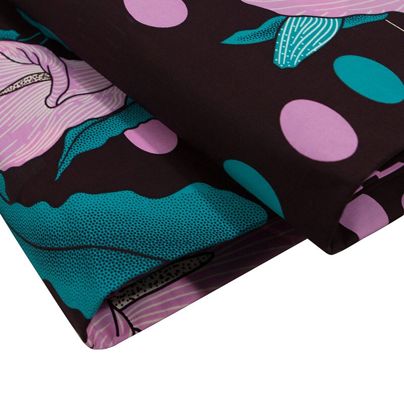 nigerian ankara fabric 100% Cotton Prints Fabric Ankara Wax African Fabric for Party Dress !