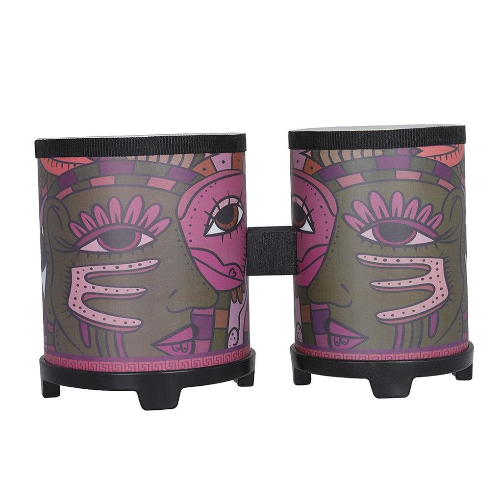2 Stks/set Natuurlijke Drum Huid Lederen Hoofd Helder Geluid Drums Afrikaanse Trommel Bongo Drums Bongo