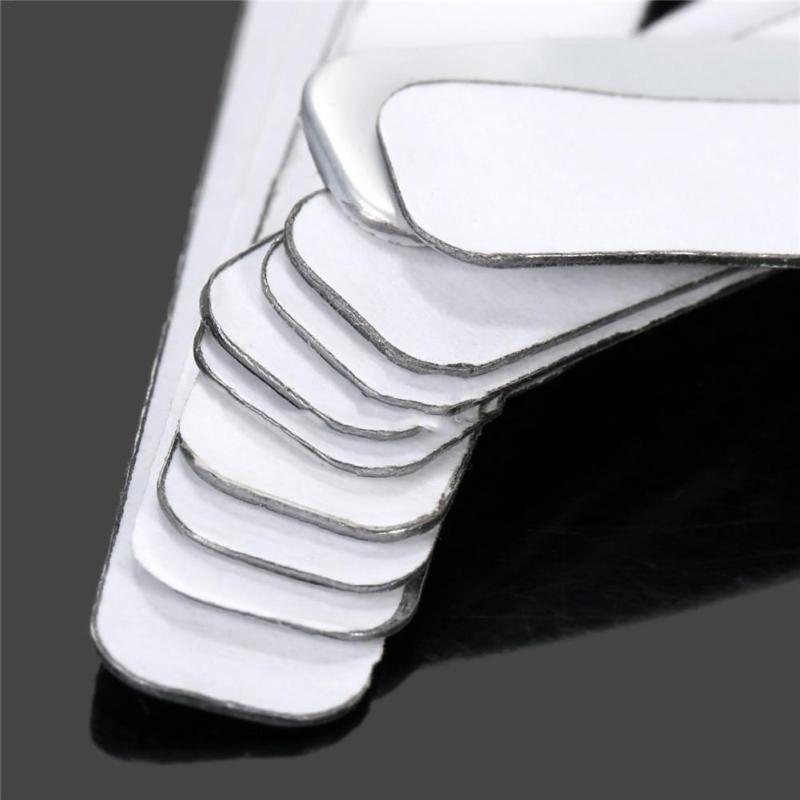 Tiras de cinta de plomo para palos de Golf, accesorios para raquetas de tenis equilibradas, 5x1cm, hojas de plomo duraderas