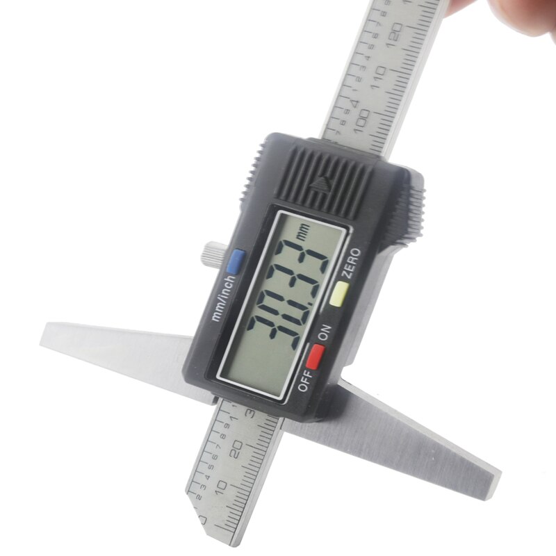 0-150mm 6" Metric Imperial Digital Depth Vernier Caliper Micrometer Stainless Steel Electric Digital Depth Gauge