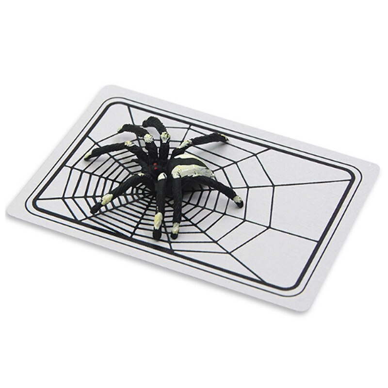 1 Set Goochelaar Gimmick Magic Illusie Gesloten-up Magic speelgoed Spider en Net De Web Truc Kaarten Magic props Goocheltrucs Speelgoed